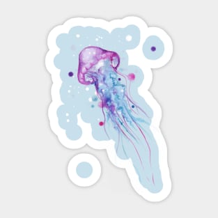 Jellyfish Watercolor 2.0 Sticker
